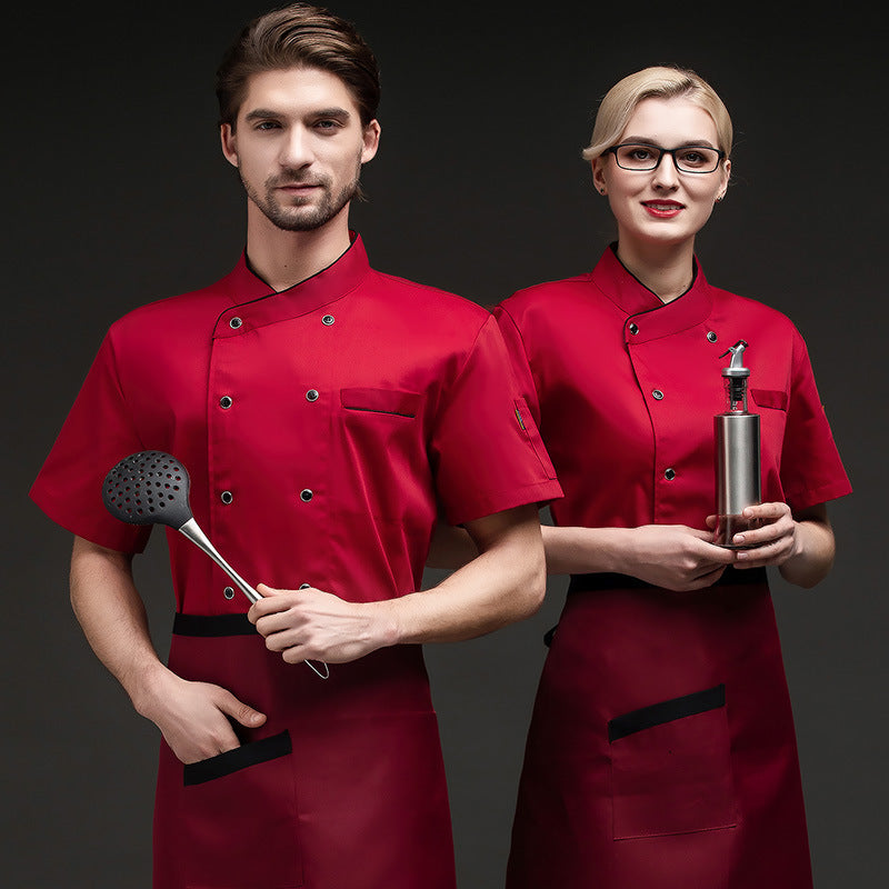 Work Clothes Short Sleeve Hotel Work Clothes for Your Boss /work