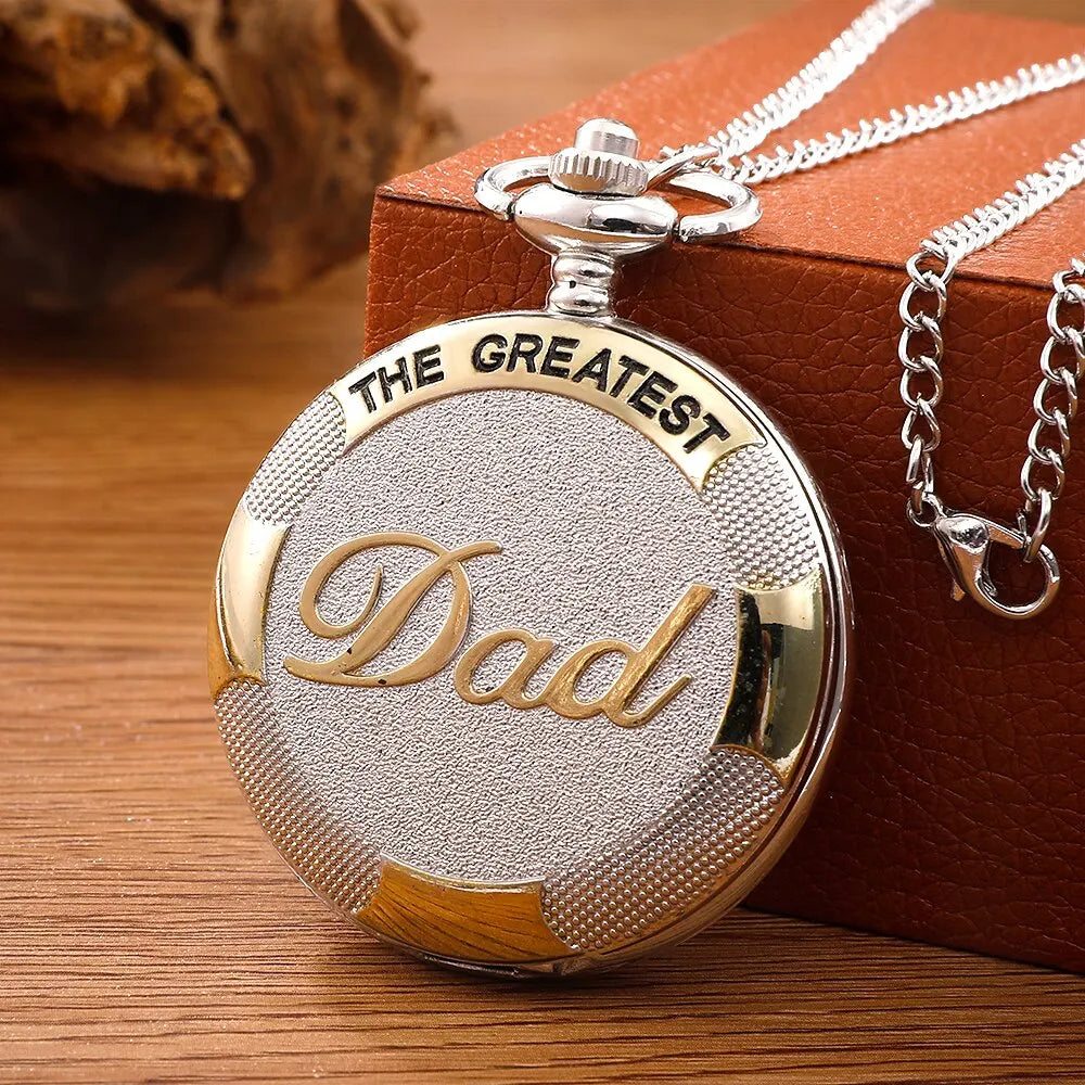 Vintage Silver Golden Luxury for Father