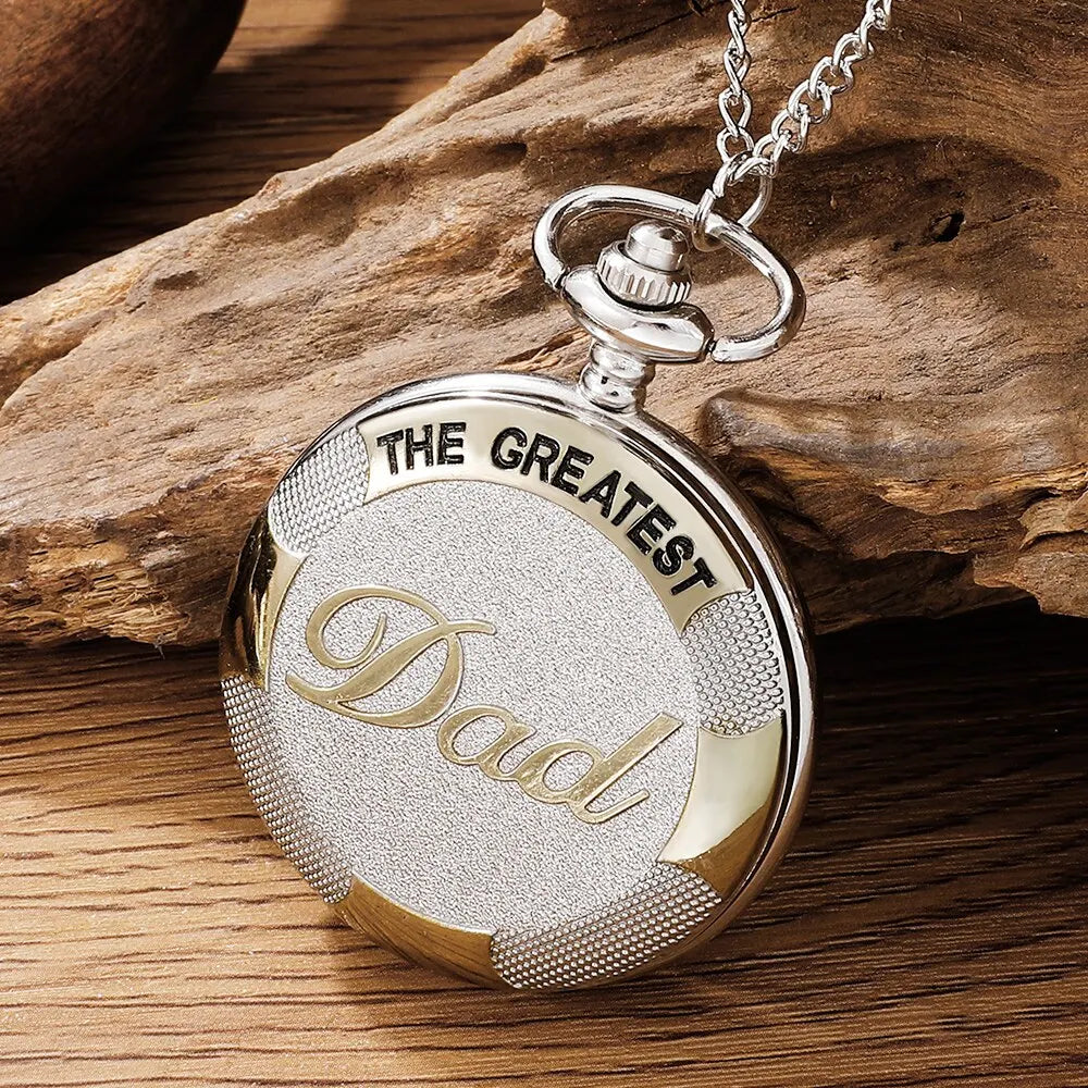 Vintage Silver Golden Luxury for Father