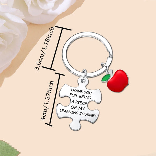 apple puzzle shape