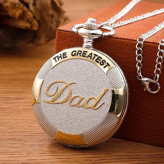 Vintage Silver Golden Luxury for Father