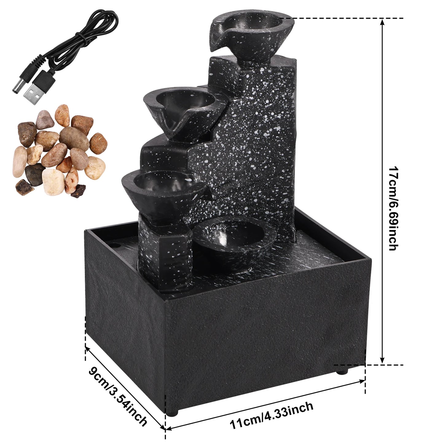 Tabletop Waterfall Home Decor For Boss/work